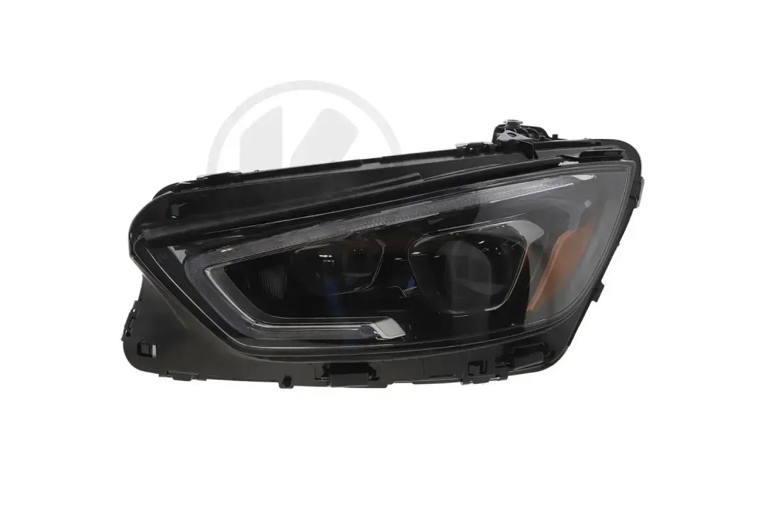 a2909060701 b   headlight lh with control unit, usa